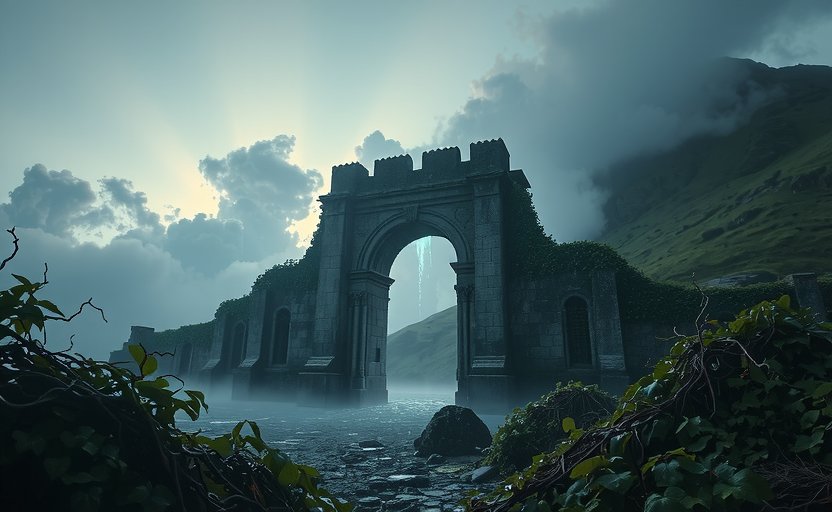 Cover art for Echoes of Eternity, an epic RPG